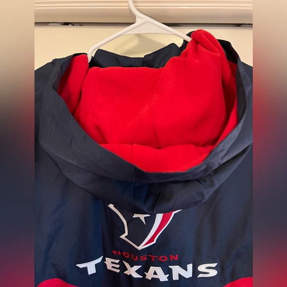 Houston Texans Vintage 2010 Fleece Lined Coat - Size L - NEW w/tags - Picture 6 of 8